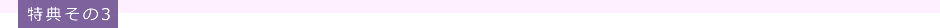 特典その3